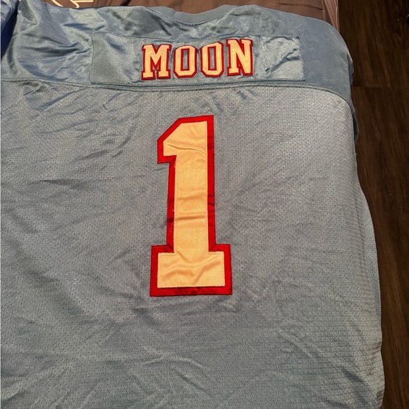 Mitchell & Ness Blue Jersey with Red Tag - Picture 1 of 5